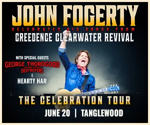 John Fogerty The Celebration Tour at Tanglewood campaign creative