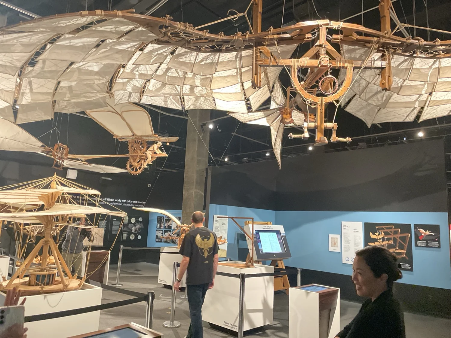 Leonardo da Vinci exhibition at California Science Center